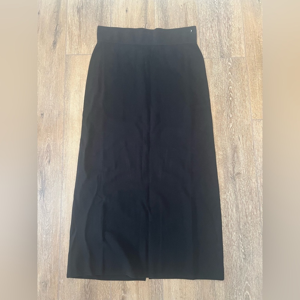 TWP Black Midi Skirt